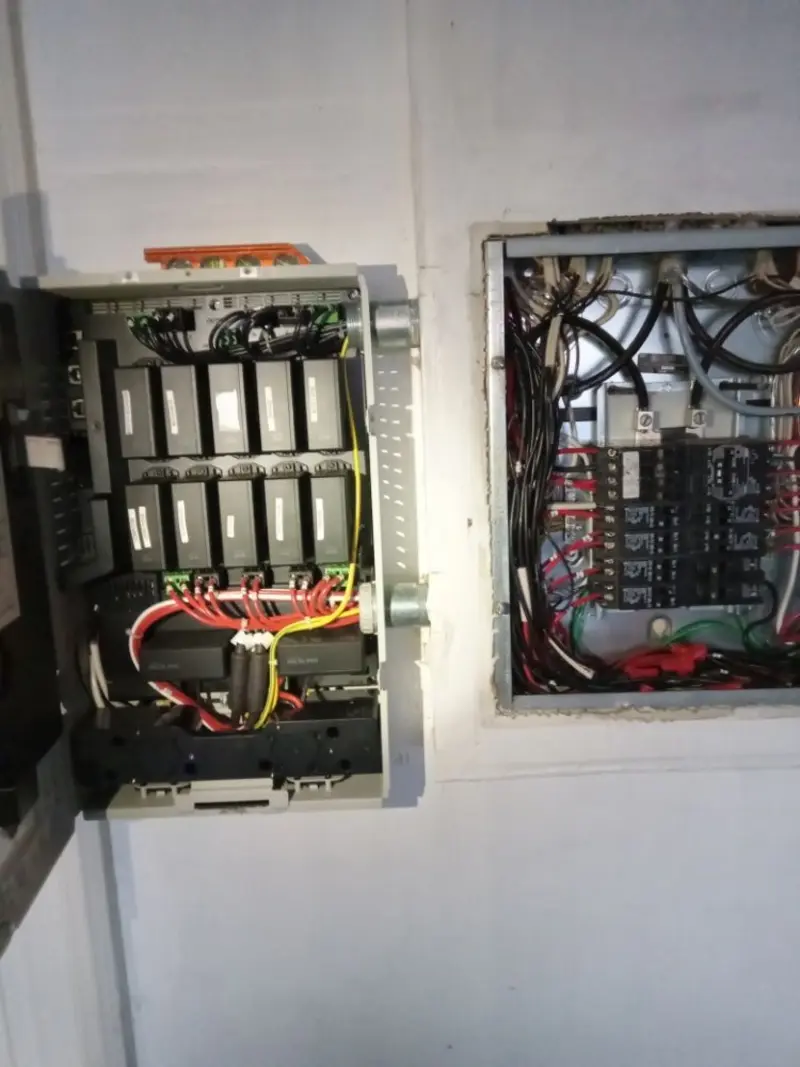 Electrical panel upgrade completed for Commercial Electrician Services in Newcomerstown